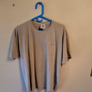 Anvil Men's Light Gray Short Sleeve Tee